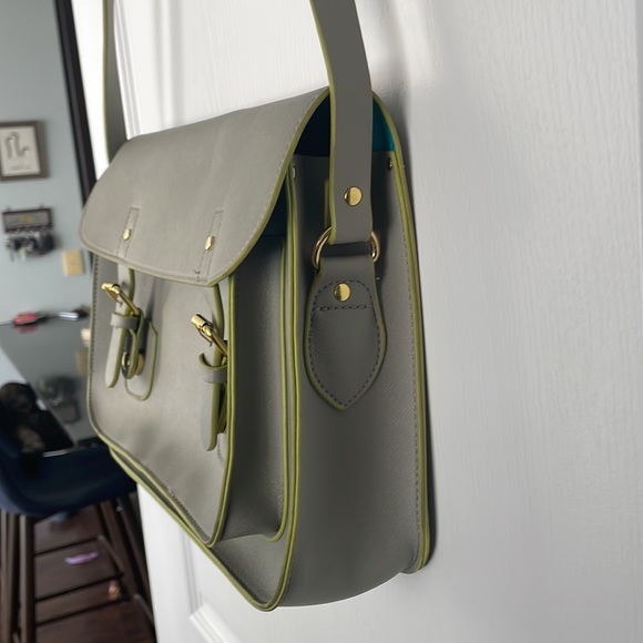 Indigo Gray Bookbag/Satchel - Picture 11 of 11